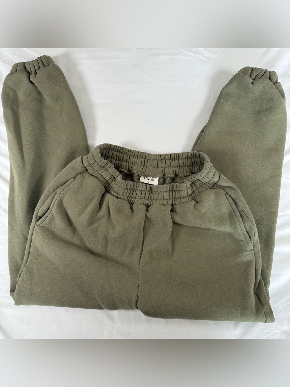Comfort Olive Green Unisex Jogger Pants